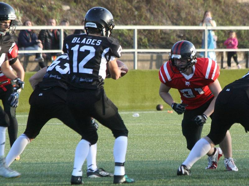 2. liga juniorů: Příbram Bobcats - Ústí nad Labem Blades.