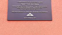 Pamětní deska hrdinovi protinacistického odboje Františku Závorkovi byla v pátek 13. ledna odhalena na jeho rodném domě v Příbrami.