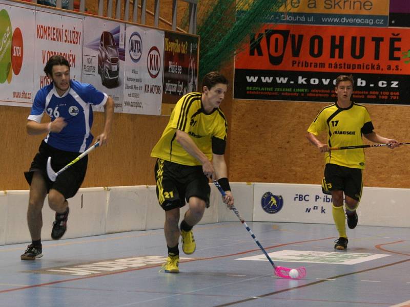 Finále Floorball Games 2014: Žraloci Příbram - Okříšky-Kněžice.