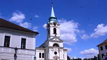 Kostel sv. Vojtěcha na Březových Horách v Příbrami.