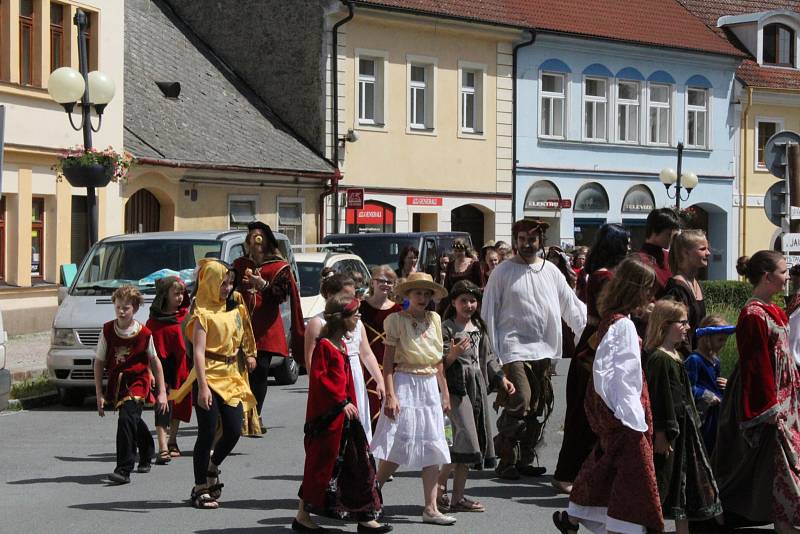 Rožmitál opět navštívila královna Johanka.