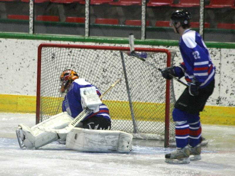 Krajská liga: HC Příbram - Vlašim.