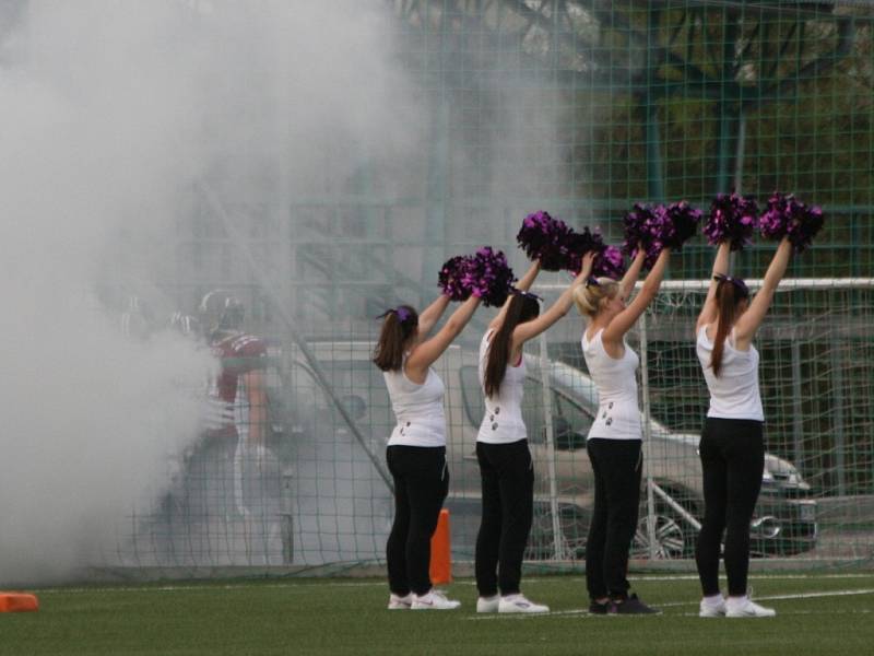 Česká liga amerického fotbalu: Bobcats - Stallions.