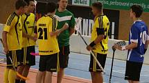 Finále Floorball Games 2014: Žraloci Příbram - Okříšky-Kněžice.