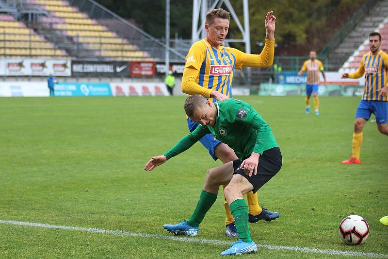 Zápas 16. kola FORTUNA:LIGY Příbram - Opava 0:0.