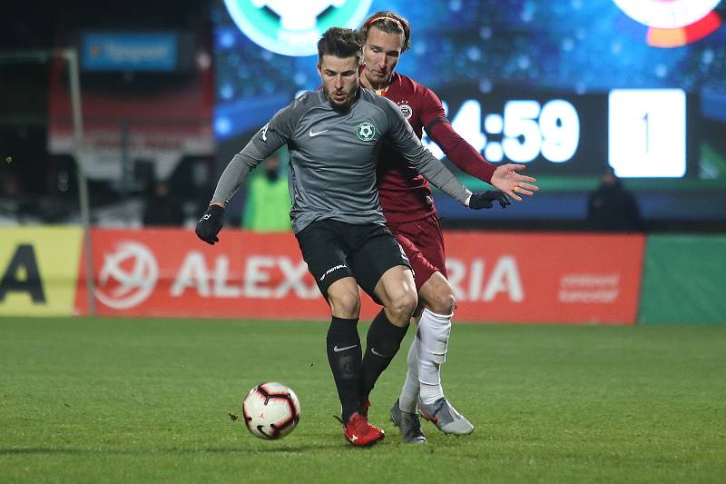 Sparta vyhrála v 18. kole FORTUNA:LIGY v Příbrami 1:0.