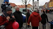 Sobotní masopustní průvod zahájil v Březnici čtyřicetidenní půst.