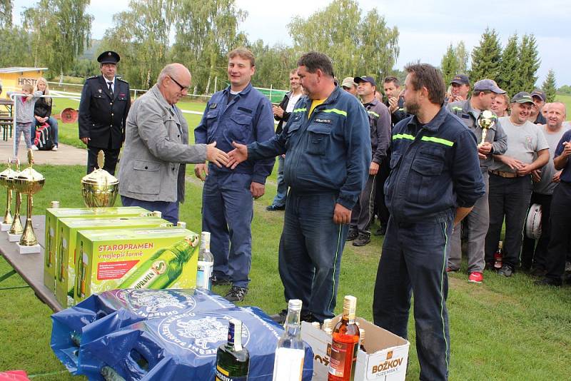 Soutěž O putovní pohár vedoucího odborné rady velitelů Okresního sboru hasičů Příbram.