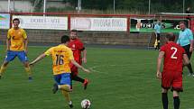 Z přípravného zápasu MFK Dobříš - SK Benešov 1:2.