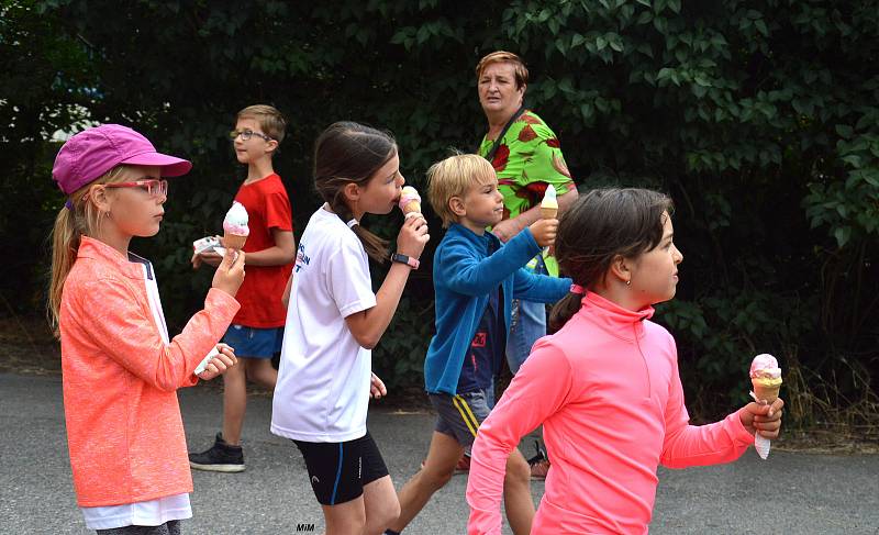 Již posedmnácté se konal v neděli 7. července běh do vrchu Lochovice - Plešivec.