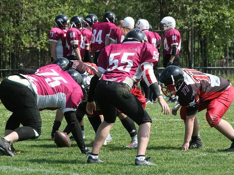 ČLAF B: Příbram Bobcats - Pardubice Stallions (21:2).