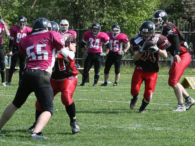 ČLAF B: Příbram Bobcats - Pardubice Stallions (21:2).