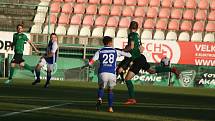 Utkání 10. kola FORTUNA:LIGY 1. FK Příbram - Mladá Boleslav 3:0 (1:0).