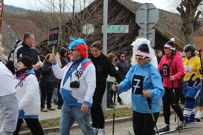 Letošní masopust pojali v Obecnici ve sportovním duchu olympiád.