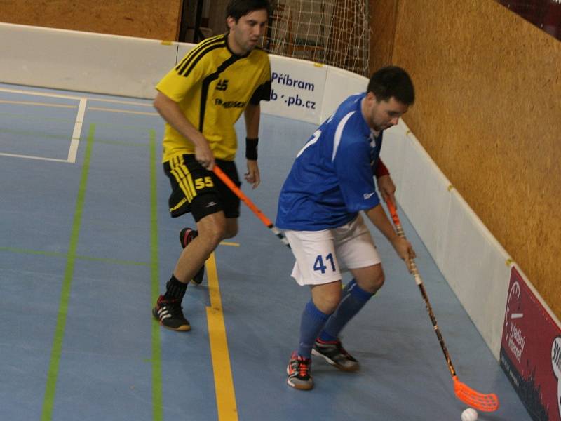 Finále Floorball Games 2014: Žraloci Příbram - Okříšky-Kněžice.