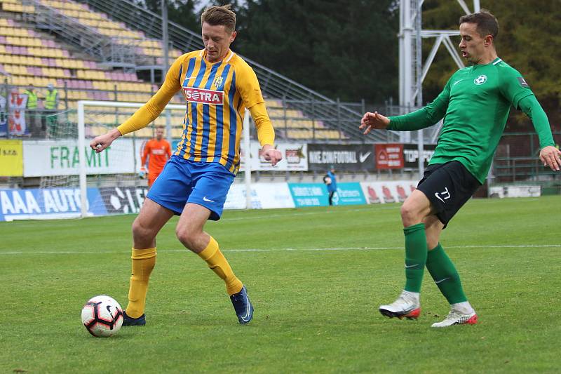 Zápas 16. kola FORTUNA:LIGY Příbram - Opava 0:0.