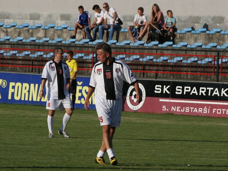 Oslavy 120 let SK SPARTAK Příbram. Zápas starých gard.