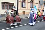 Sobotní masopustní průvod zahájil v Březnici čtyřicetidenní půst.