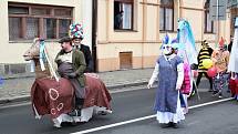 Sobotní masopustní průvod zahájil v Březnici čtyřicetidenní půst.