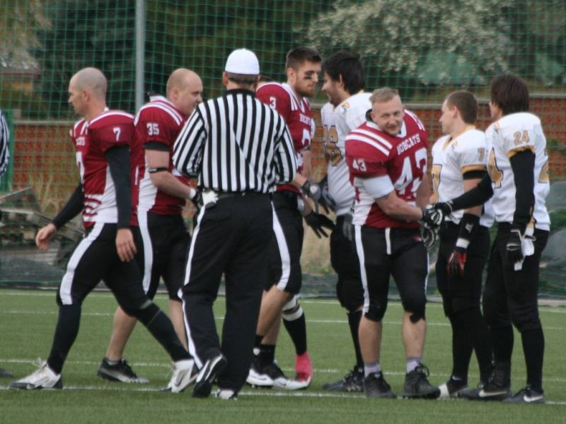 Česká liga amerického fotbalu: Bobcats - Stallions.