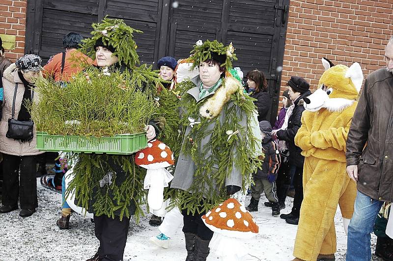 Masopust v Hornickém muzeu Příbram.