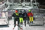Skiareál Monínec v pondělí 19. prosince 2022.