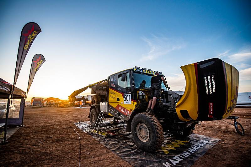 Závod Rallye du Maroc 2019.