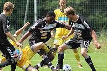 Z přípravného duelu 1.FK Příbram - Bohemians.