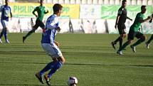 Utkání 10. kola FORTUNA:LIGY 1. FK Příbram - Mladá Boleslav 3:0 (1:0).