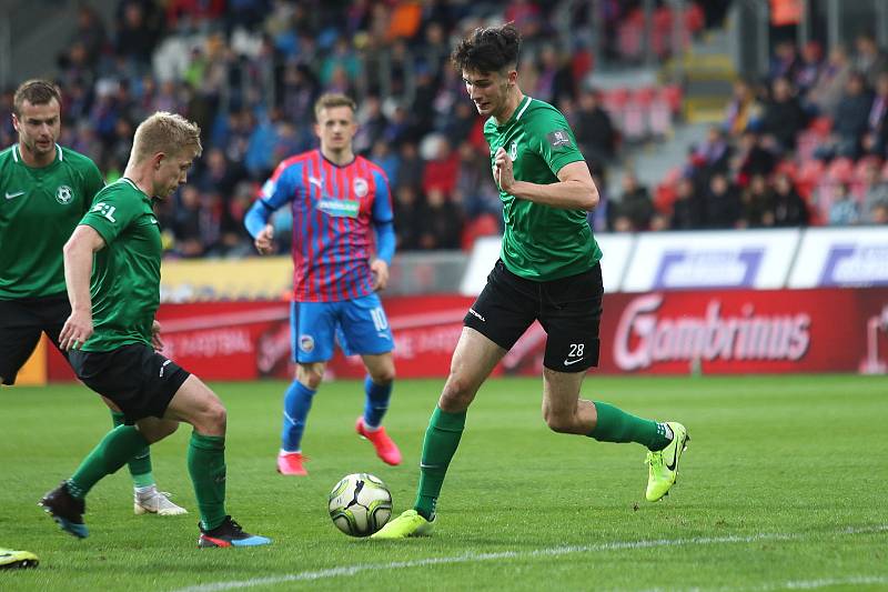 Zápas 22. kola FORTUNA:LIGY Viktoria Plzeň - 1. FK Příbram.