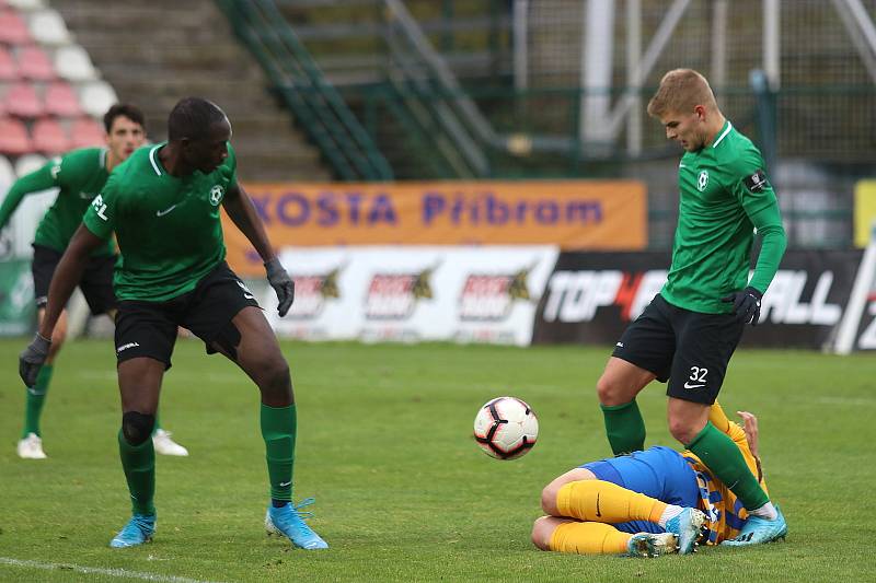 Zápas 16. kola FORTUNA:LIGY Příbram - Opava 0:0.