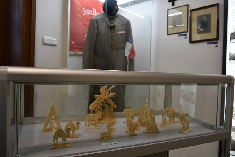 Výstava betlémů v dobříšském muzeu.