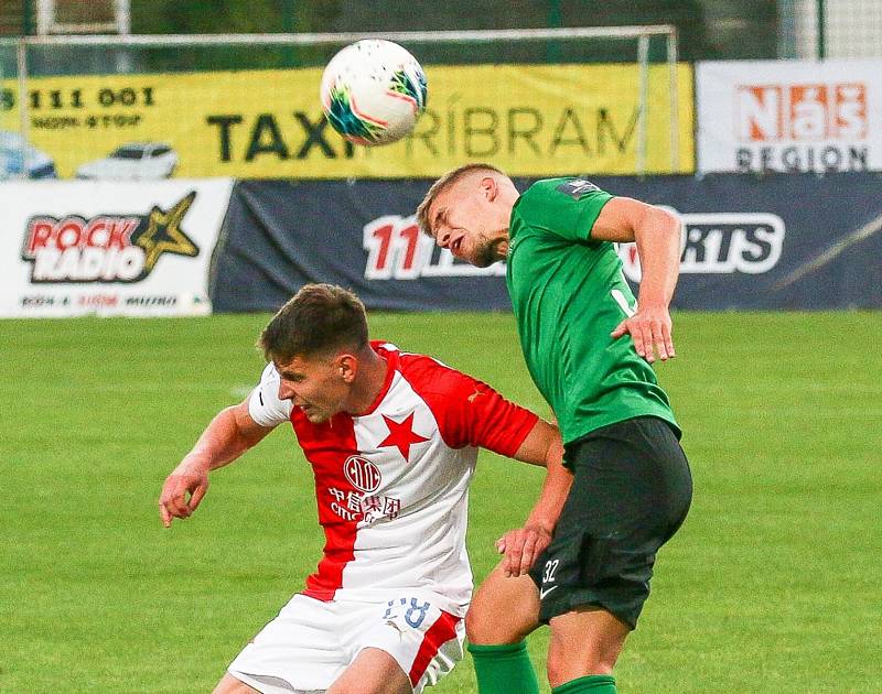 Ze zápasu FORTUNA:LIGY Příbram - Slavia