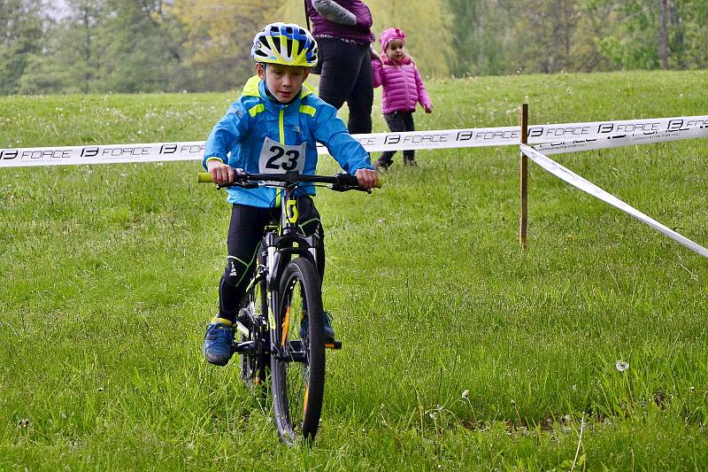 Cyklistické závody prověřily malé závodníky.