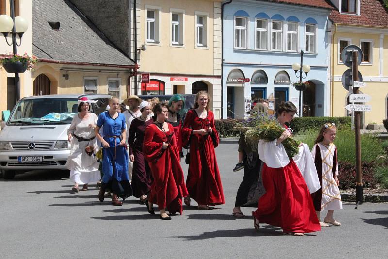 Rožmitál opět navštívila královna Johanka.