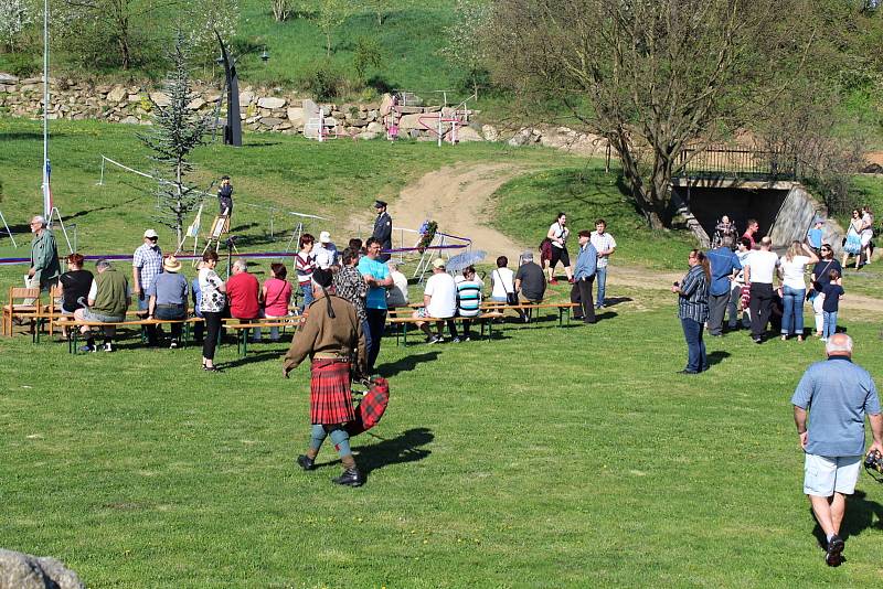 V Kosově Hoře nese park jméno velitele čs. bombardovací peruti