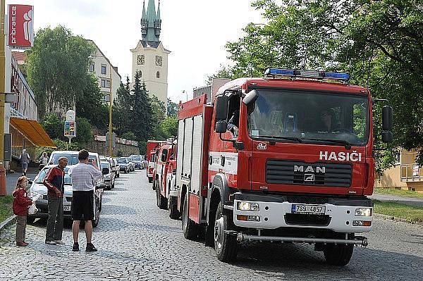 Městské slavnosti v Příbrami a 125. výročí založení SDH Příbram a Březové Hory.