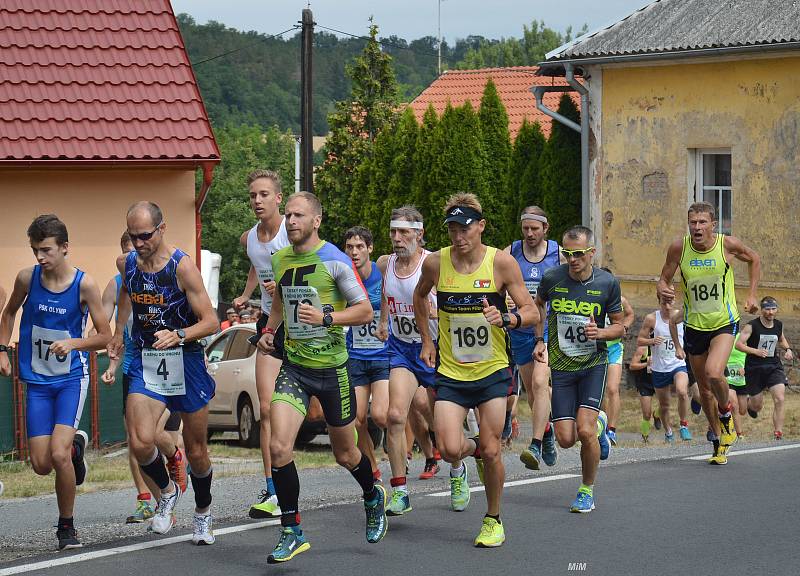 Již posedmnácté se konal v neděli 7. července běh do vrchu Lochovice - Plešivec.