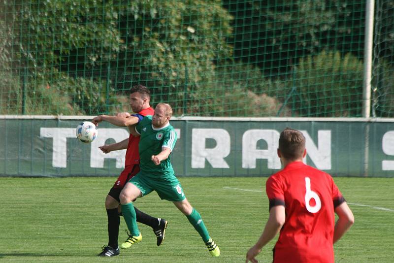 Divizní derby Tatran Sedlčany - MFK Dobříš 0:4.