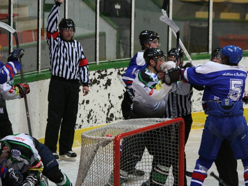 Krajská liga: HC Příbram - Vlašim.