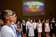 Z mezinárodní letní školy s výukou ruského a českého jazyka v Březnici.