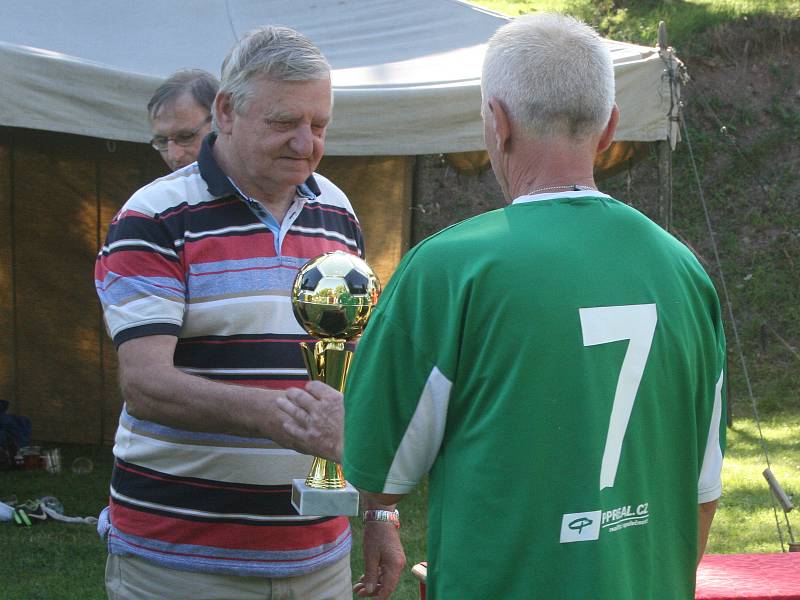 Ze 14. ročníku Memoriálu Petra Duška v malé kopané, který se konal 29. července 2017 v Hluboši.