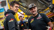 Martin Macík a Jan Brabec během 41. ročníku Rally Dakar 2019.