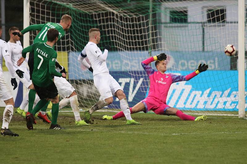 FORTUNA:LIGA, 20. kolo: 1. FK Příbram - 1. FC Slovácko (1:4).