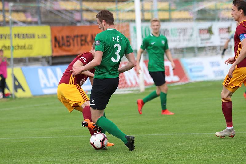 1. FK Příbram - Dukla Praha 3:2.