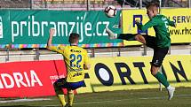 Utkání 21. kola FORTUNA:LIGY 1. FK Příbram - Fastav Zlín 3:2 (1:1).