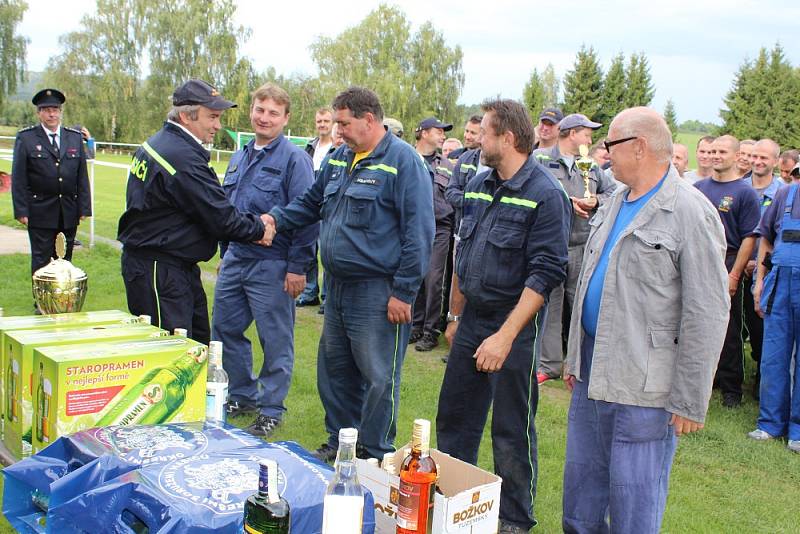 Soutěž O putovní pohár vedoucího odborné rady velitelů Okresního sboru hasičů Příbram.