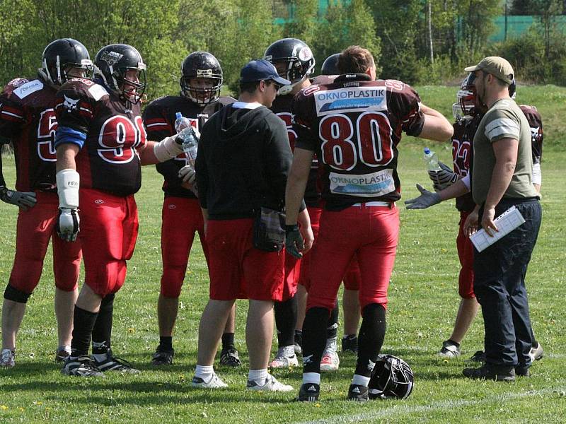 ČLAF B: Příbram Bobcats - Pardubice Stallions (21:2).