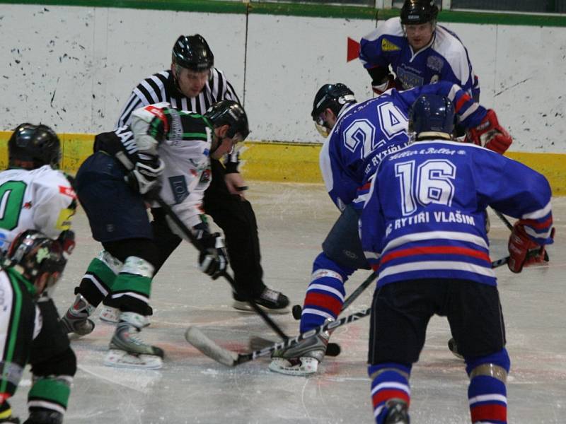 Krajská liga: HC Příbram - Vlašim.