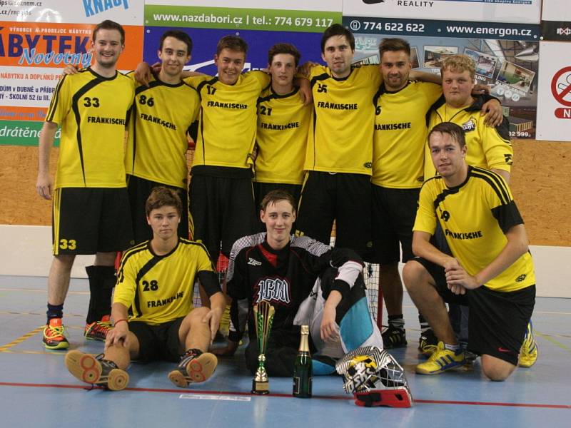 Vyhlášení Floorball Games 2014 - 2. místo: Okříšky-Kněžice.